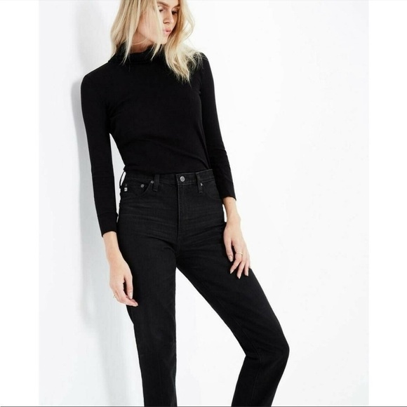 Ag THE PHOEBE VINTAGE HIGH WAIST TAPERED LEG JEANS - Picture 3 of 12